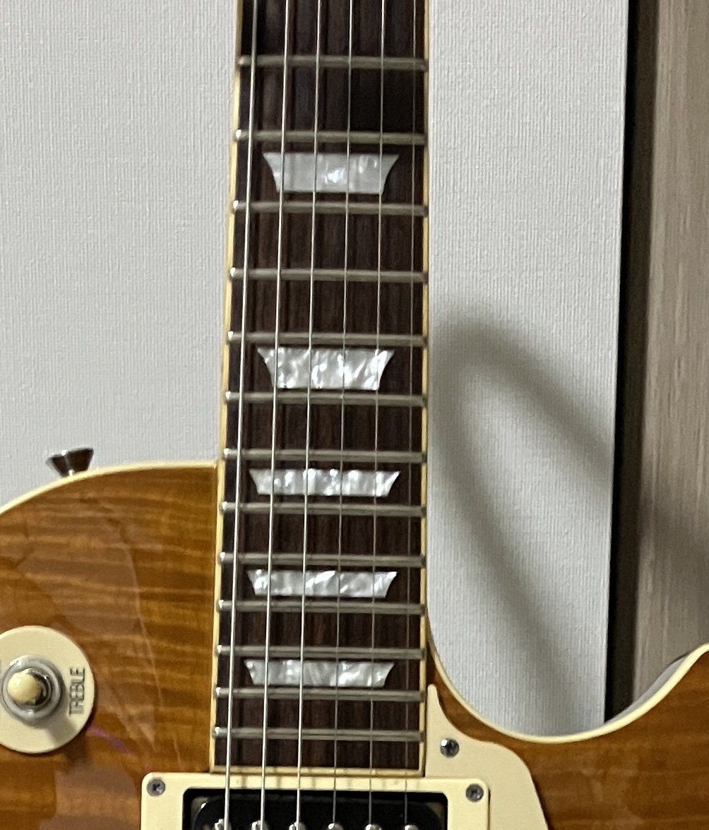 評価良いぞ】Bacchus BLS-700FM レスポールタイプを実際に買った